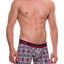 Unico Red/Multi-Color Rudolph Boxer Brief