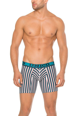 Unico Teal/Multi-Color Charanga Boxer Brief thumbnail 1