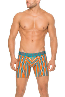 Unico Teal/Orange/Multi-Colored Oshala Boxer Brief thumbnail 1