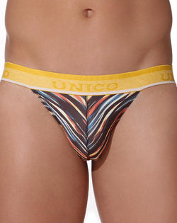 Unico Yellow 22020301203 Fragmentado Jockstrap thumbnail 1