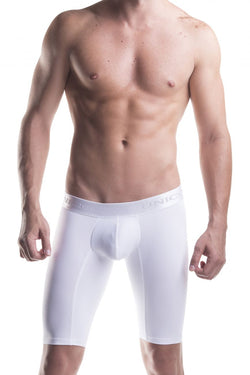 Mundo Unico Men's Underwear 1200100300 (1212010030300) Boxer Briefs Cristalino Microfiber Color White thumbnail 2
