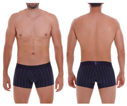 Mundo Unico Men's Underwear 22100100103 Senda Trunks Color 82-Dark Blue thumbnail 1