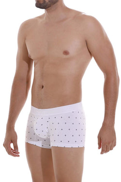 Mundo Unico Men's Underwear 22110100101 Naviero Trunks Color 29-White thumbnail 4