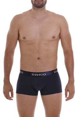 Mundo Unico Men's Underwear 22120100102 Profundo A22 Trunks Color 82-Dark Blue thumbnail 2
