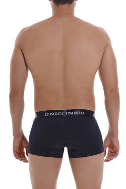 Mundo Unico Men's Underwear 22120100102 Profundo A22 Trunks Color 82-Dark Blue thumbnail 3