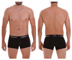 Mundo Unico Men's Underwear 22120100103 Intenso A22 Trunks Color 99-Black thumbnail 1
