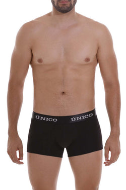 Mundo Unico Men's Underwear 22120100103 Intenso A22 Trunks Color 99-Black thumbnail 2
