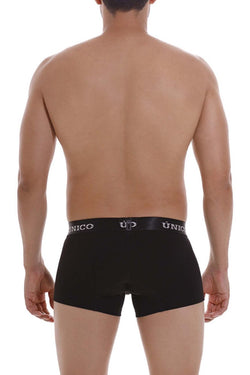 Mundo Unico Men's Underwear 22120100103 Intenso A22 Trunks Color 99-Black thumbnail 3