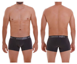 Mundo Unico Men's Underwear 22120100104 Asfalto A22 Trunks Color 96-Dark Gray thumbnail 1