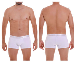 Mundo Unico Men's Underwear 22120100105 Cristalino M22 Trunks Color 00-White thumbnail 1