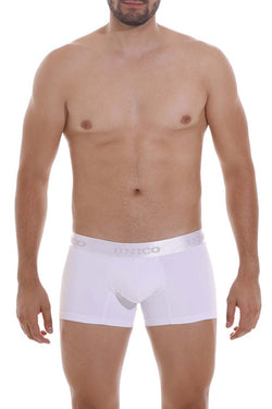 Mundo Unico Men's Underwear 22120100105 Cristalino M22 Trunks Color 00-White thumbnail 2