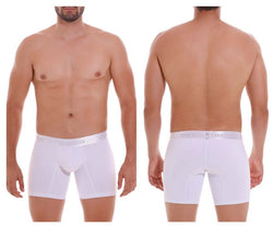 Mundo Unico Men's Underwear 22120100201 Cristalino A22 Boxer Briefs Color 00-White thumbnail 1