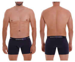 Mundo Unico Men's Underwear 22120100202 Profundo A22 Boxer Briefs Color 82-Dark Blue thumbnail 1