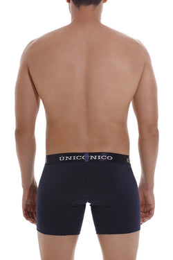 Mundo Unico Men's Underwear 22120100202 Profundo A22 Boxer Briefs Color 82-Dark Blue thumbnail 3