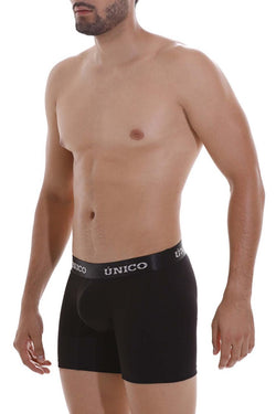 Mundo Unico Men's Underwear 22120100203 Intenso A22 Boxer Briefs Color 99-Black thumbnail 4