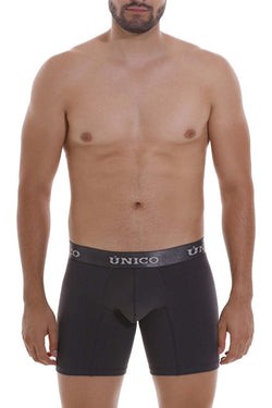 Mundo Unico Men's Underwear 22120100204 Asfalto A22 Boxer Briefs Color 96-Dark Gray thumbnail 2
