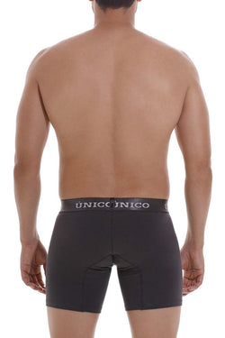 Mundo Unico Men's Underwear 22120100204 Asfalto A22 Boxer Briefs Color 96-Dark Gray thumbnail 3