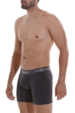 Mundo Unico Men's Underwear 22120100204 Asfalto A22 Boxer Briefs Color 96-Dark Gray thumbnail 4