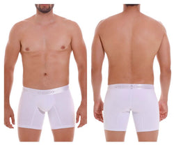Mundo Unico Men's Underwear 22120100205 Cristalino M22 Boxer Briefs Color 00-White thumbnail 1