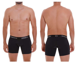 Mundo Unico Men's Underwear 22120100207 Intenso M22 Boxer Briefs Color 99-Black thumbnail 1