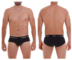 Mundo Unico Men's Underwear 22120201103 Intenso A22 Briefs Color 99-Black thumbnail 1