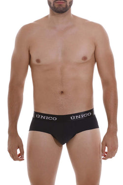 Mundo Unico Men's Underwear 22120201103 Intenso A22 Briefs Color 99-Black thumbnail 2