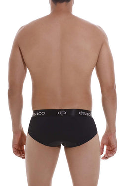 Mundo Unico Men's Underwear 22120201103 Intenso A22 Briefs Color 99-Black thumbnail 3