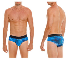 Mundo Unico Men's Underwear 24080101110 Infinito Briefs Color 46-Blue thumbnail 1