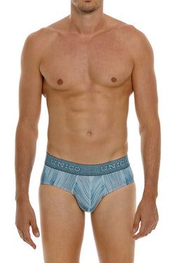 Mundo Unico Men's Underwear 24080101112 Hilada Briefs Color 43-Blue thumbnail 2
