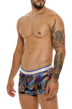 Mundo Unico Men's Underwear 24100100104 Calamo Trunks Color 99-Black thumbnail 4