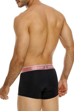 Mundo Unico Men's Underwear 24110100108 Oro Rosa Trunks Color 99-Black thumbnail 3
