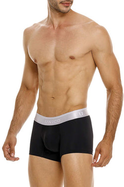 Mundo Unico Men's Underwear 24110100109 Argento Trunks Color 99-Black thumbnail 4