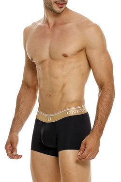 Mundo Unico Men's Underwear 24110100110 Lingote Trunks Color 99-Black thumbnail 4