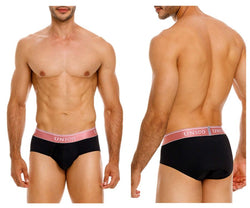 Mundo Unico Men's Underwear 24110101108 Oro Rosa Briefs Color 99-Black thumbnail 1