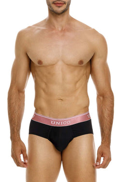 Mundo Unico Men's Underwear 24110101108 Oro Rosa Briefs Color 99-Black thumbnail 2