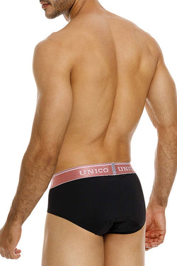 Mundo Unico Men's Underwear 24110101108 Oro Rosa Briefs Color 99-Black thumbnail 3