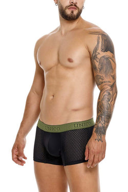 Mundo Unico Men's Underwear 25020100121 Tribunal Trunks Color 99-Black thumbnail 4