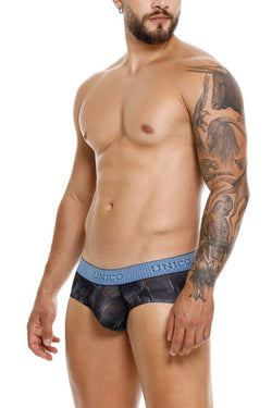 Mundo Unico Men's Underwear 25020101102 Epitome Briefs Color 99-Black thumbnail 4
