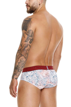 Mundo Unico Men's Underwear 25020101103 Rizo Briefs Color 00-White thumbnail 3