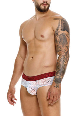 Mundo Unico Men's Underwear 25020101103 Rizo Briefs Color 00-White thumbnail 4