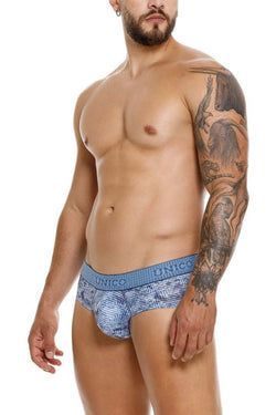 Mundo Unico Men's Underwear 25020101111 Ostion Briefs Color 46-Blue thumbnail 4