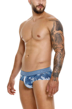 Mundo Unico Men's Underwear 25020101117 Barniz Briefs Color 46-Blue thumbnail 4
