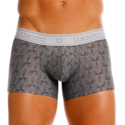 Mundo Unico Men's Underwear 25050100103 Chisell Trunks Color 59-Gray thumbnail 2
