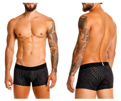 Mundo Unico Men's Underwear 25050100104 Zelmur Trunks Color 99-Black thumbnail 1