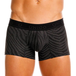 Mundo Unico Men's Underwear 25050100104 Zelmur Trunks Color 99-Black thumbnail 2