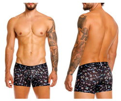 Mundo Unico Men's Underwear 25060100103 Hongos Trunks Color 99-Black thumbnail 1