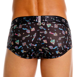 Mundo Unico Men's Underwear 25060101103 Hongos Briefs Color 99-Black thumbnail 3