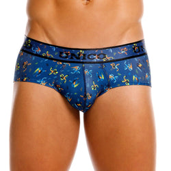 Mundo Unico Men's Underwear 25060101106 Pacer Briefs Color 46-Blue thumbnail 2