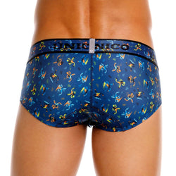 Mundo Unico Men's Underwear 25060101106 Pacer Briefs Color 46-Blue thumbnail 3