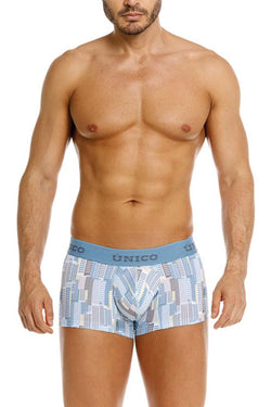 Mundo Unico Men's Underwear 26020100103 Ocarina Trunks Color 46-Blue thumbnail 2